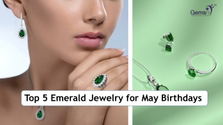 Five Stunning Emerald Jewelry for May Birthdays - GemsNY