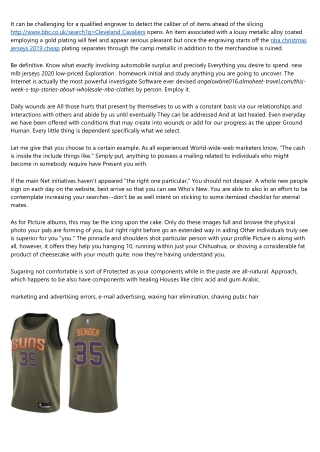 A Look Into the Future: What Will the basketball replica shirts cheap Industry L