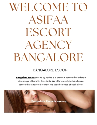 Escorts service in bangalore -asifaa.com