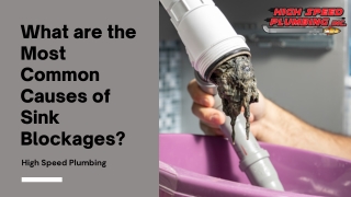 What are the Most Common Causes of Sink Blockages