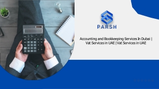 Accounting and bookkeeping services in dubai | Vat Services in UAE | Vat Service