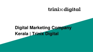 Digital Marketing Company Kerala | Trinix Digital